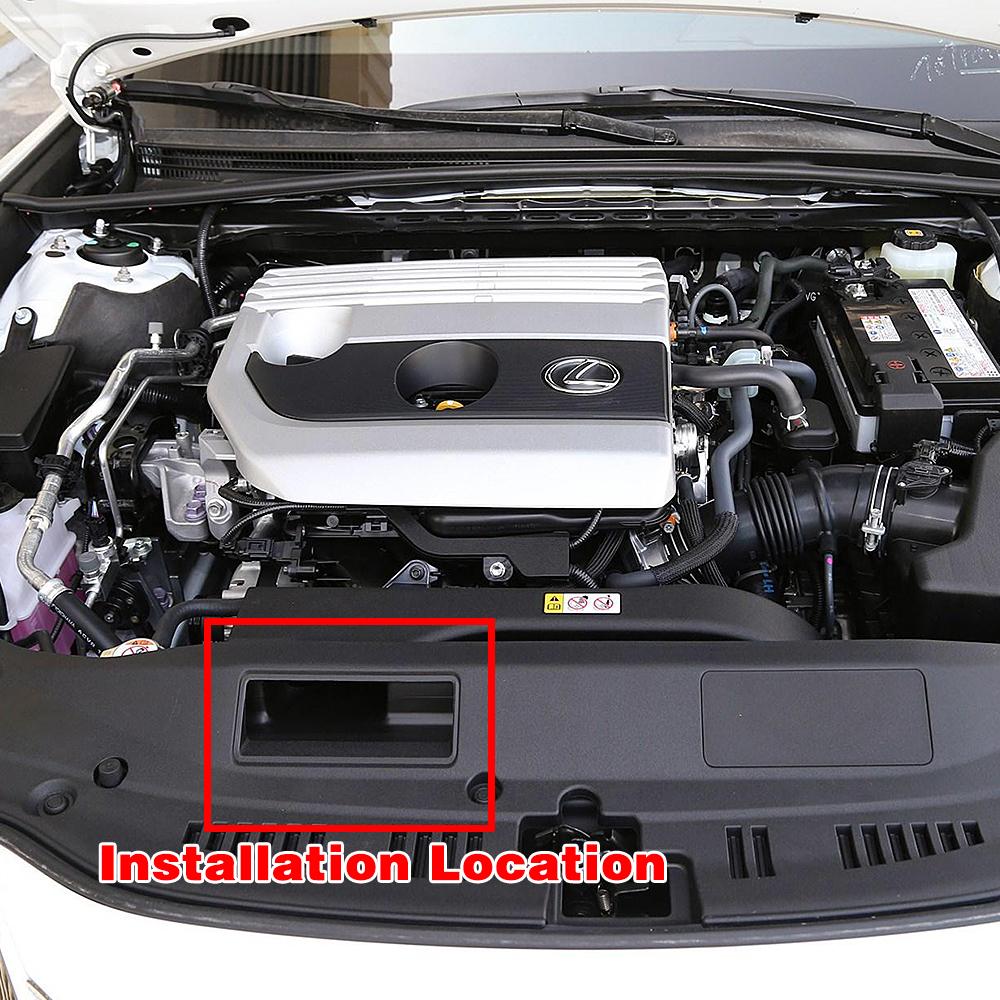 For Lexus ES ES200 ES260 ES250 ES300 2018 2023 Car Engine Air Intake Protection Cap Metal Cover Trim Insect Net Anti