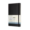 Moleskine Notebook 2022 January Start 12 Month Monthly Diary Soft Cover Large Size Black DSB12MN3Y22