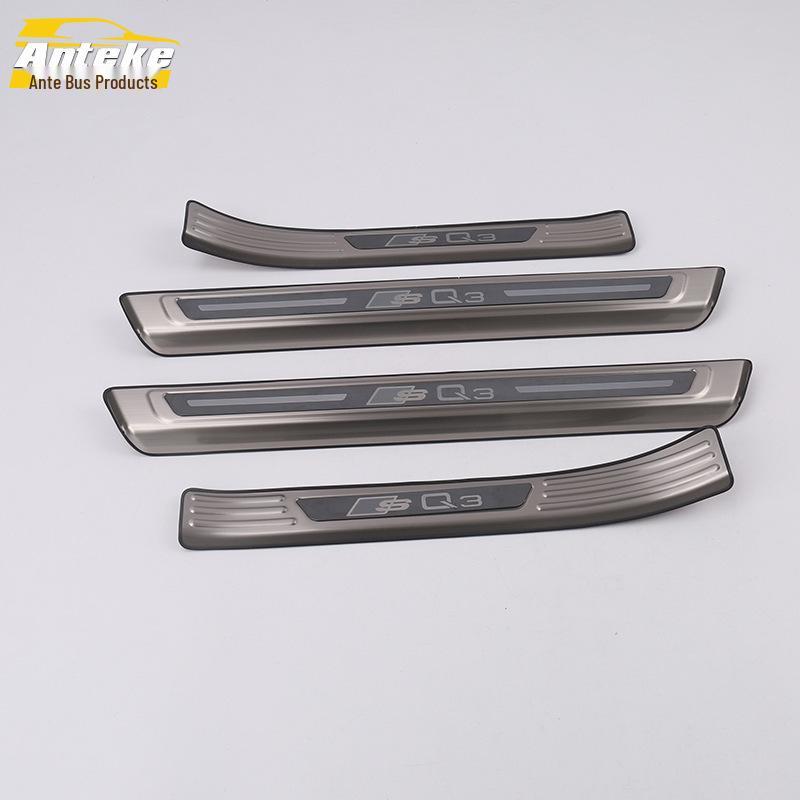 Защита багажника Q3: Защитная накладка на порог и приветственная накладка для внешнего вида автомобиля