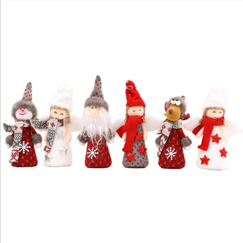 Creative Winged Angel Christmas Tree Ornaments - Child-Friendly Hanging Decorations