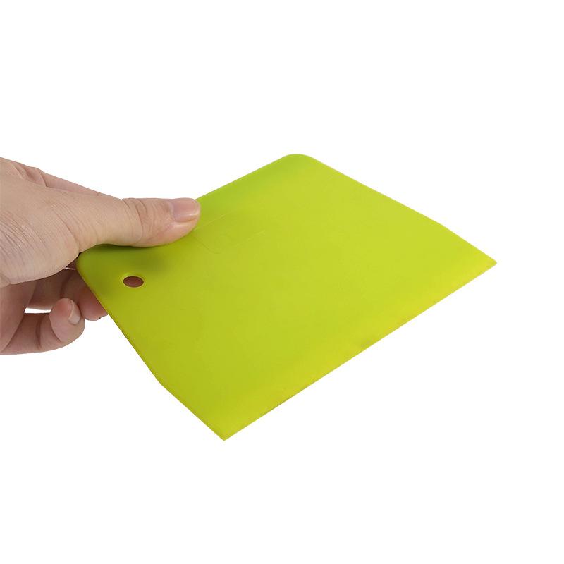 1 шт. пластиковая лопаточка для крема для торта, нож для теста, скребок для масла с простым гладким краем, инструменты для выпечки