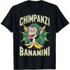 Chimpanzini Bananini Итальянские Мемы про Мозговую Гниль Интернет Мем Футболка