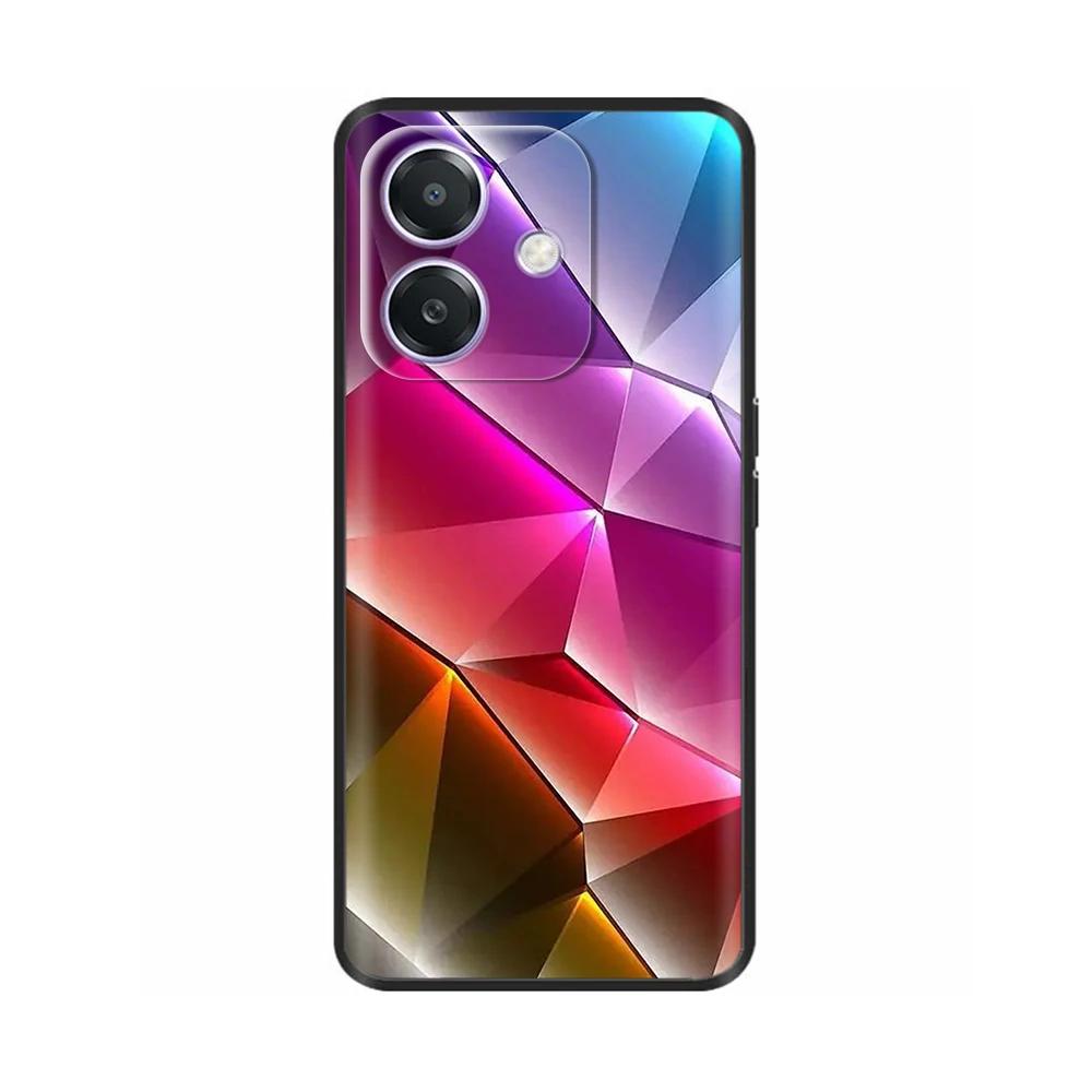 Чехол для Oppo A3X Чехол для Oppo A3 Милый чехол Силиконовый Мягкий Матовый Чехол для телефона Для Oppo A3x CPH2681 OppoA3 Задняя крышка Coque Fundas Capa