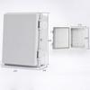 Outdoor Sealed Electrical Plastic Enclosure ABS with Hasp Distribution Box Transparent Cover IP66 Waterproof