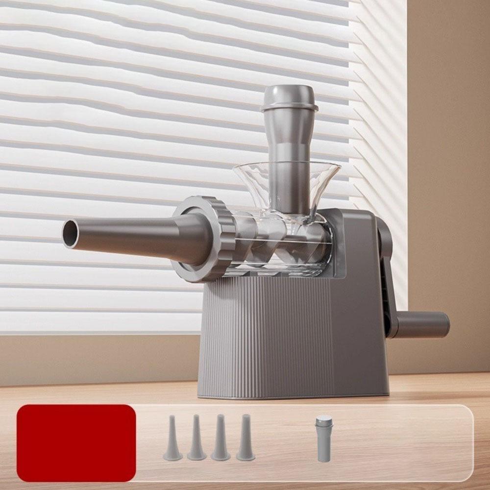 With 4 Tubing Units Manual  Sausage Stuffer Large Capacity Meat Grinder Filling Maker  Home Cooking