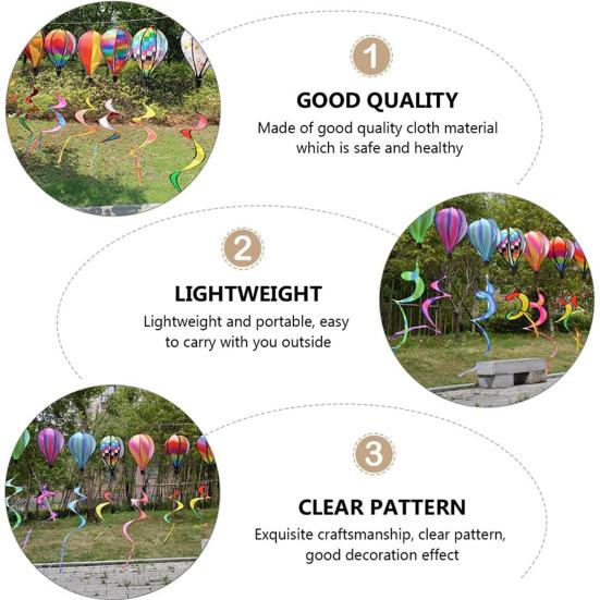 1 компл. ветровой спиннер, воздушный шар, декоративный ПВХ, свадебный ловец снов для двора