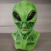 Alien Latex Mask - Halloween Horror Costume for Cosplay, Haunted Houses, and Escape Rooms