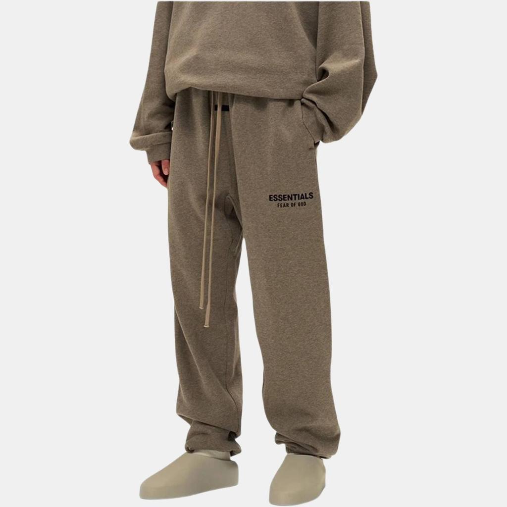 Fear of God Мужские спортивные штаны Essentials из флиса, серо-меланжевого цвета, низ 130HO242029F