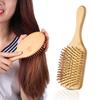 Расческа массажная с воздушной подушкой Nanzhu, большая доска, расческа из массива дерева, расческа с зубьями, массажная, для гладких волос, антистатическая, расческа с воздушной подушкой, уход, расческа для прямых волос