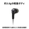 JVC Kenwood JVC Wired Earphones with for Teleworking HA-FR9-W Microphone, White,