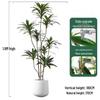 Nordic Style Green Velvet Potted Plant - High-End Indoor Bonsai Decor for Living Room