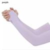 Exposed Thumb Running Sportswear Summer Cooling Arm Sleeves Sun Protection Arm Cover Outdoor Sport