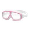 Large-frame swimming goggles for adults, waterproof and anti-fog, electroplated high-definition, comfortable protective goggles