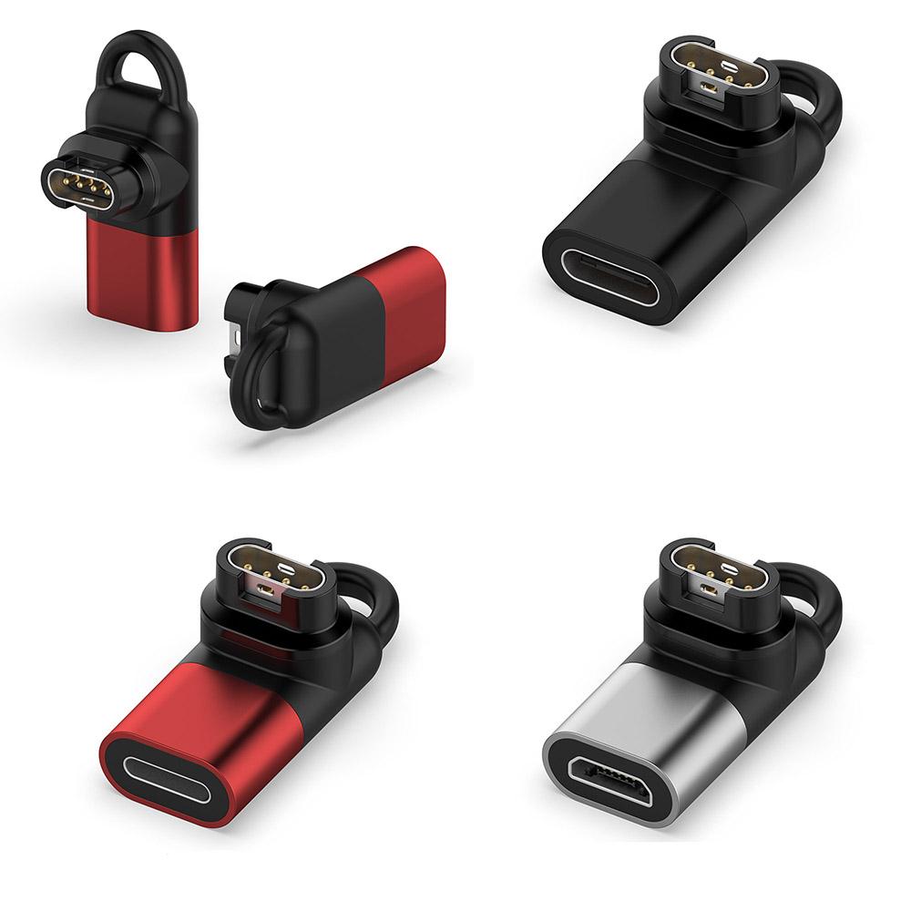 Зарядный адаптер Micro USB/IOS/Type C для часов Garmin Fenix 7 7S 7X Instinct 2, разъем зарядного устройства для Garmin Forerunner 255 955