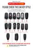 Compatible Long Smart Card Holder for Ford Edge & Lincoln MKX Remote Key Shell
