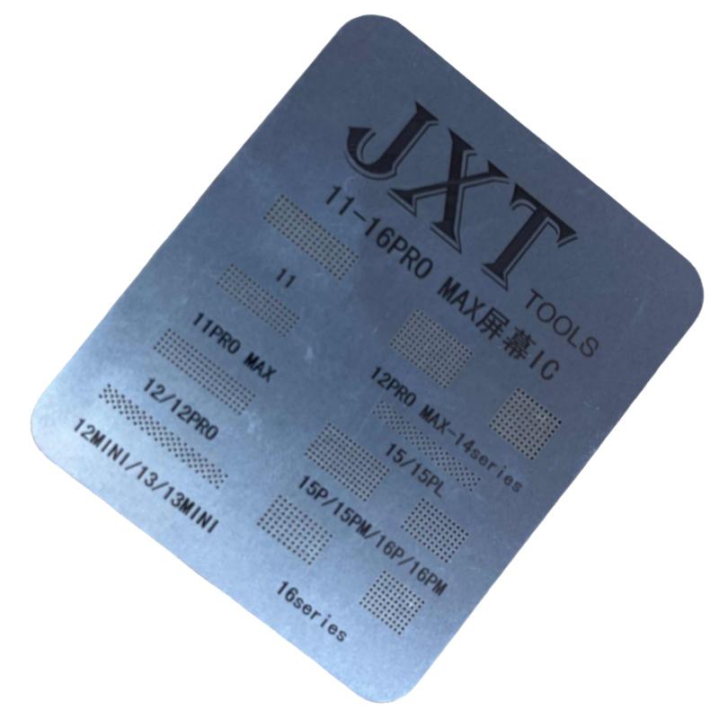 Универсальный для IP 11 12 13 14 15 Pro Max Flex Screen Chip Steel Net ЖК-экран Дисплей Ic Защита BGA Reballing Stencils