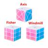 Новый Кубик Рубика 3x3 Qiyi Idea Fun Серия Цветов Лед Перец Кленовый Лист / Дуэт / Зеркальный / Ось / Ветряная Мельница / Рыбак Головоломка Cubo Magico Игрушка