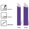 Purple Eyebrow Embroidery Needle - Handmade Beauty Tools, 14 & 18-Needle Blades