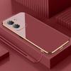 Роскошный силиконовый чехол со шнурком для OPPO A5 A9 A15 A16 A52 A53 A54 A54S A55 A72 A57 A74 Reno 7, мягкий чехол-бампер, капа