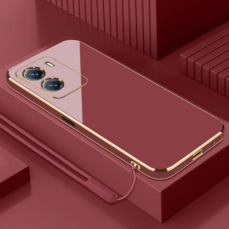 Роскошный силиконовый чехол со шнурком для OPPO A5 A9 A15 A16 A52 A53 A54 A54S A55 A72 A57 A74 Reno 7, мягкий чехол-бампер, капа