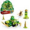 LEGO Ninjago Сила Дракона Ллойда Спинджицу 71779 Игрушечные блоки Подарок Ниндзя Мальчики Возраст 6 лет и старше
