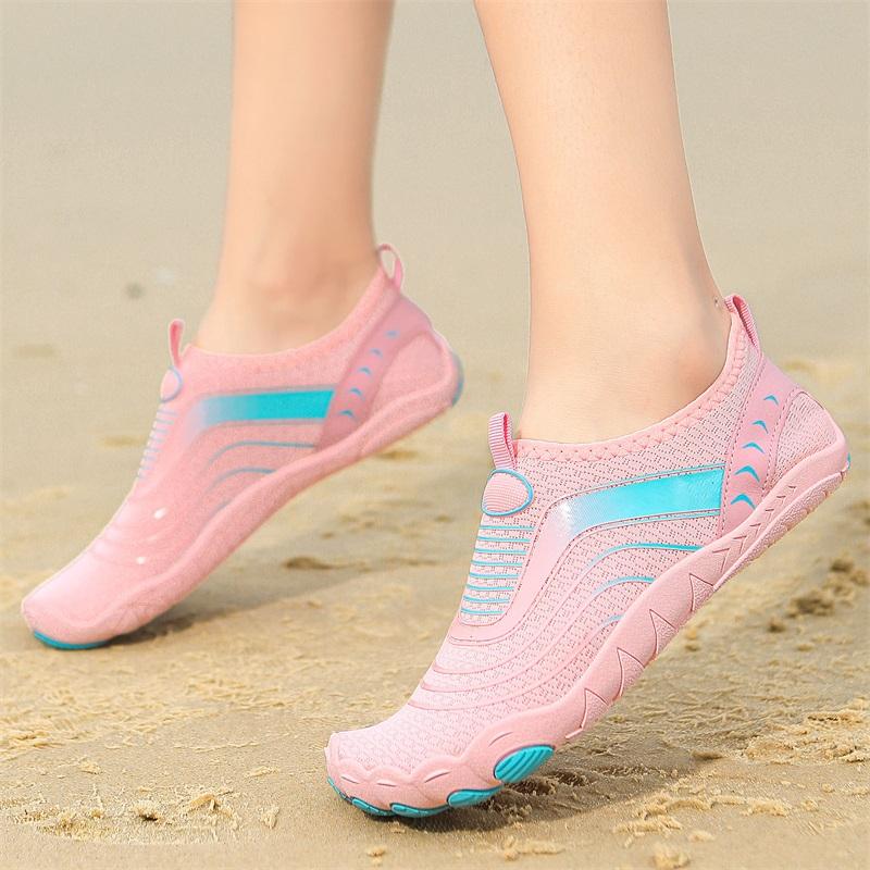 Quick Dry Men Barefoot Water Shoes Breathable Women Swimming Aqua Shoes Elastic Soft Sole Beach Water Shoes for Surfing Boating