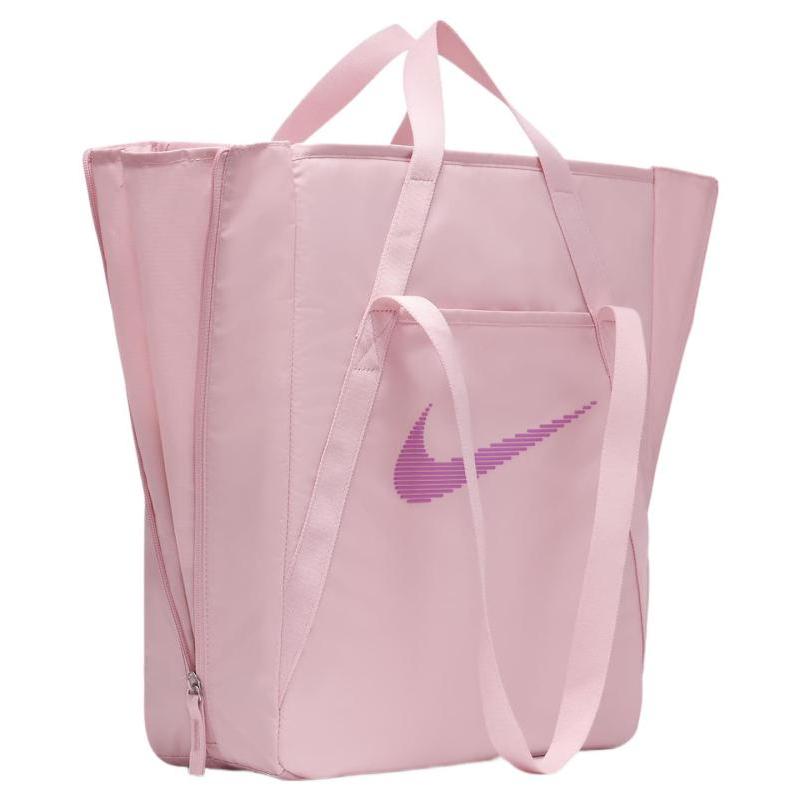 Nike Тканевая сумка-тоут, Сумка для покупок, Сумка на плечо, Сумка-тоут Обычная Унисекс Средняя Нежно-розовая и Мечтательная фуксия Повседневная DR7217-690