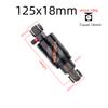 MEROCA Mountain Bike Air Shock Absorber 125mm/150mm/165mm/190mm/200mm Scooter Alloy MTB Folding Bicycle Rear Shock Cycling Parts