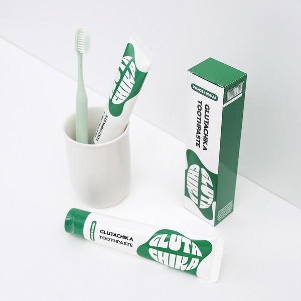 Доктор. Зубная паста Bium Glutachica Fresh Breath, 2 упаковки, 80 г