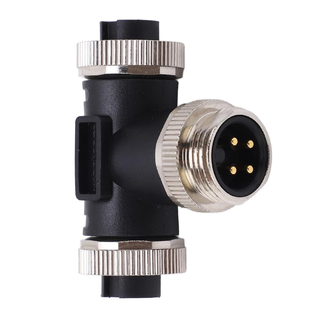 for NMEA 2000 T Connector 4 Pin IP67 Waterproof Backbone Drop Cables 3 Port Multiport Tee Terminator for Sensors