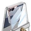 Чехол для мобильного телефона Samsung ZFlip7 Складной экран Гальваническое покрытие Фантом Полная инкапсуляция Пленка Встроенная защита шарнира Чехол Жесткий чехол