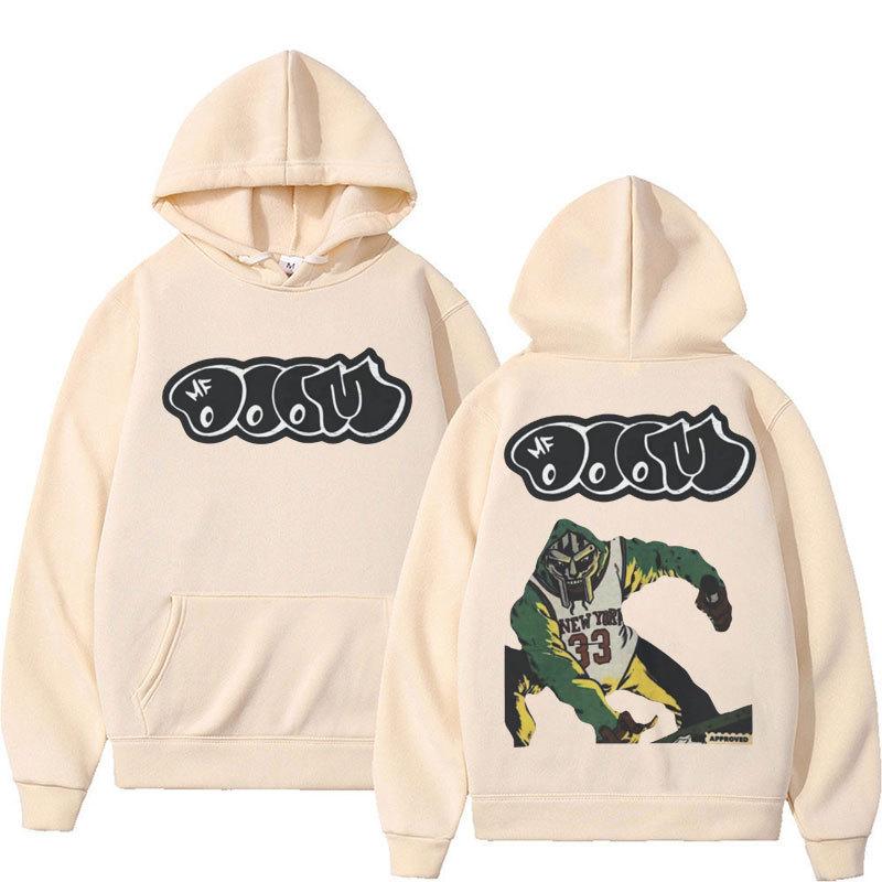 Rapper MF Doom Funny Graphic Hoodie Doomsday Madvillain Hoodies Women Men Long Sleeve Hooded Sweatshirts Clothing