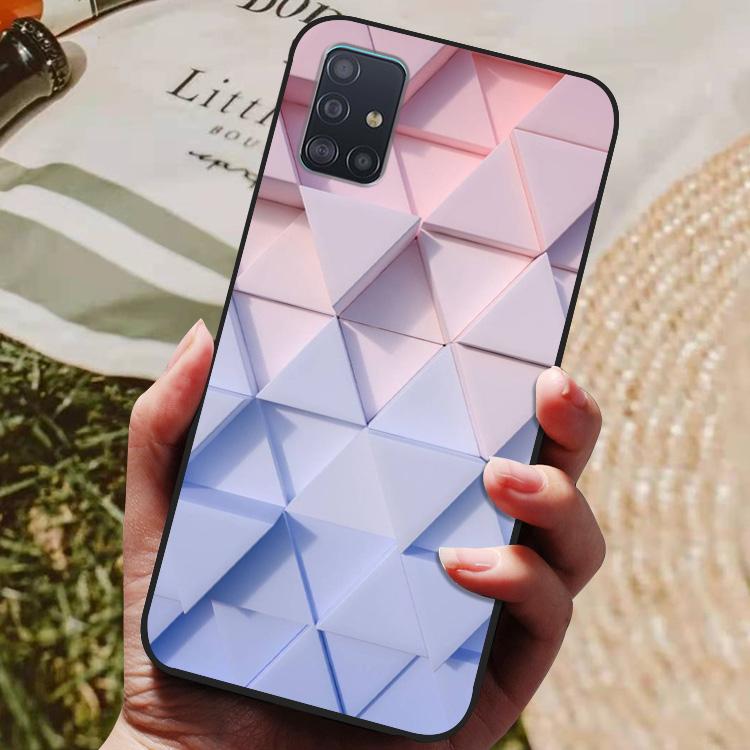 Для Samsung Galaxy A31 A51 A71 Чехол Силиконовая Задняя Крышка Чехол для Телефона Для Samsung A51 A71 A31 A315 A515 A715 Мягкий Чехол бампер coque