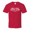 Мотивационная футболка 'Self Love Social Club' с надписью 'Любовь'