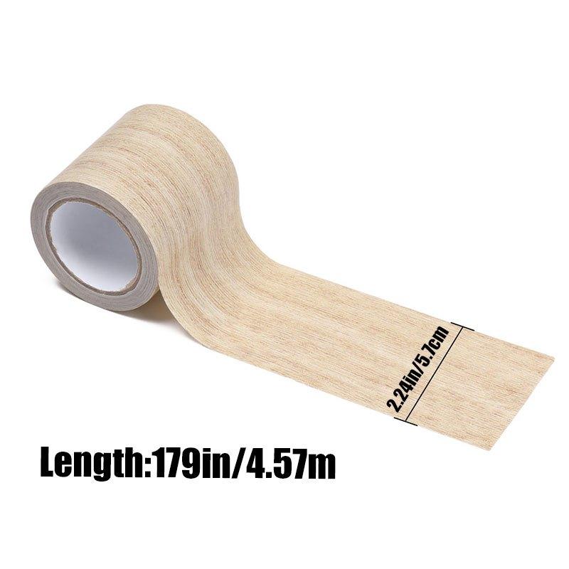 4,57 м/рулон, реалистичная деревянная ремонтная клейкая лента, ремонт мебели, плинтус, напольная наклейка, аксессуары для домашнего декора