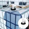 163мм Фитинги для бочек IBC Тонн Пластиковая крышка с фильтром Винтовая Т-образная/Прямая головка/Колено/Вертикальная крышка фильтра для резервуара IBC Моющаяся