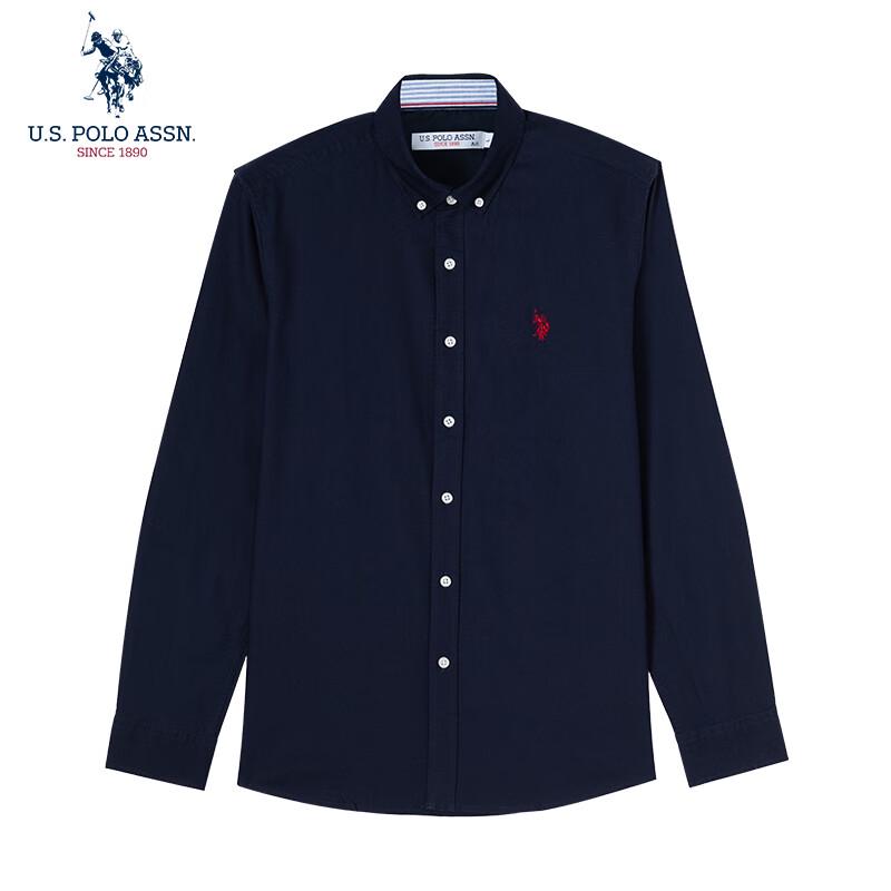U.S. Polo Assn. Мужская повседневная рубашка с длинным рукавом