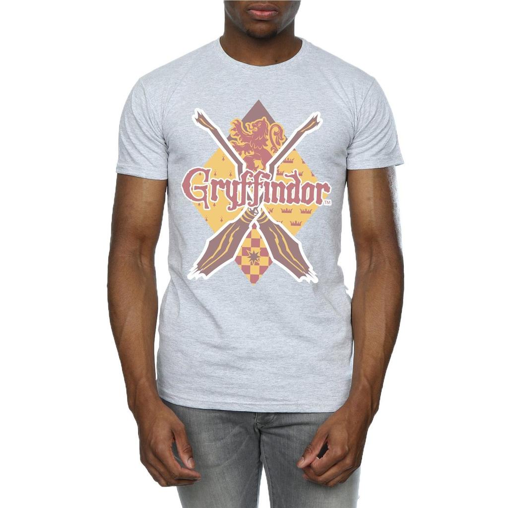 Harry Potter Mens Gryffindor Lozenge T-Shirt