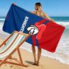 Newcastle Knights Print Beach Towel, Large Soft Quick Dry Towel for Beach Camping Swimming