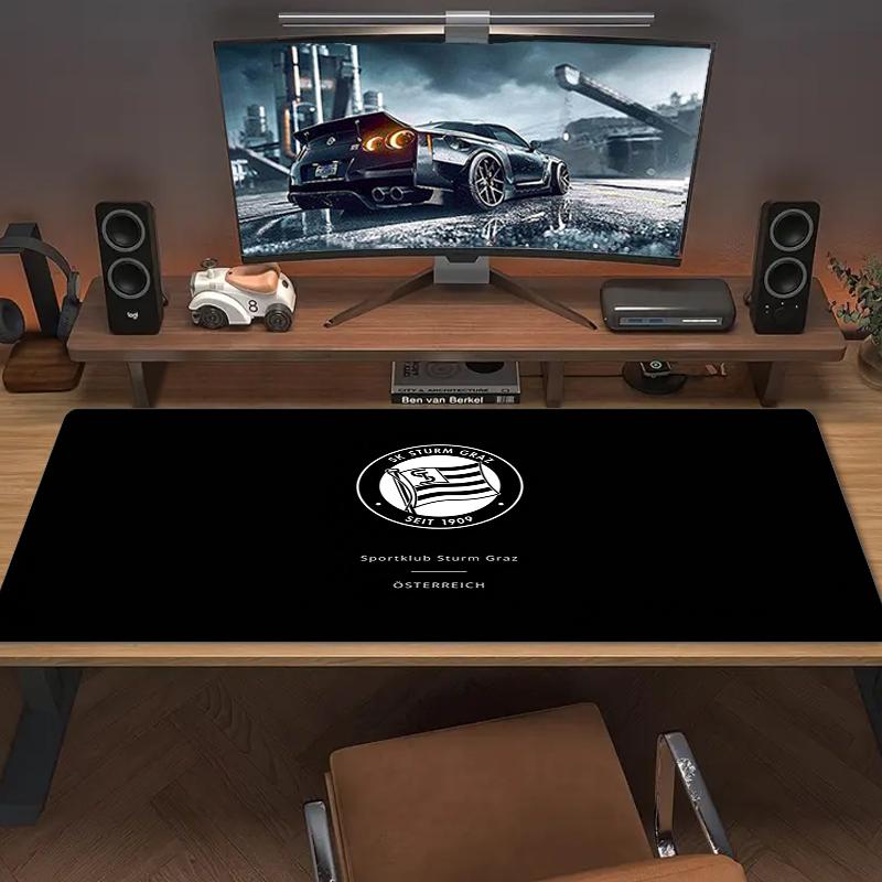 Sk Sturm Graz Mouse Pad Large Gaming Table Cushion Nonslip Laptop Tablet Big Mousepad Xxl Mat Mini Pc Playmat With Lock Edge