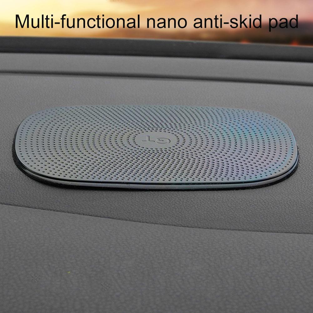 Многофункциональный автомобильный противоскользящий коврик для телефона, духов, термостойкий липкий коврик