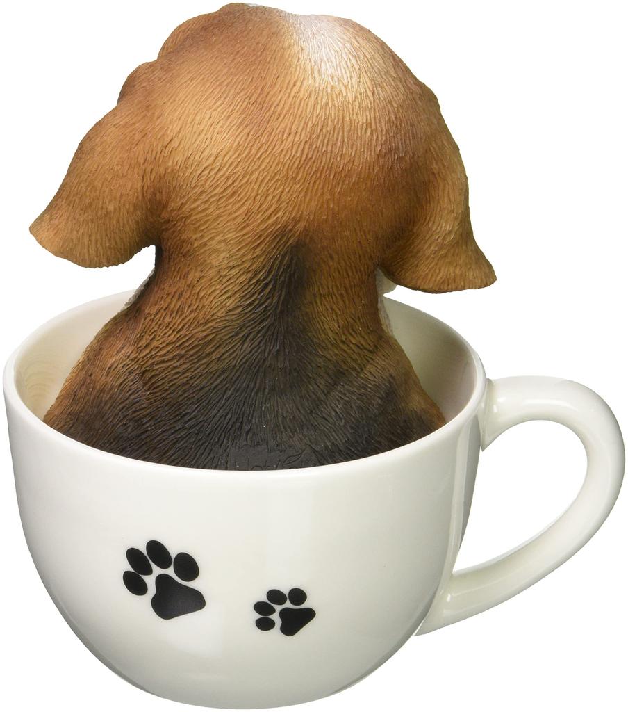 Тоёсэкисо Собака Орнамент (гончая) 14082 Коричневый, Прибл.. 13 x 11.5 x 14 см