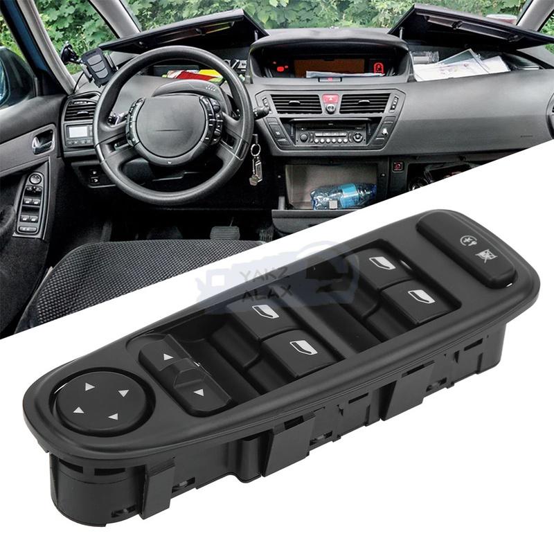 6554YH 6554.YH Electric Master Power Window Control Switch for Citroen C4 Grand Picasso 2007-2014 96639383ZD Car Accessories