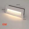 LED IP65 Waterproof Stairs Step Light Outdoor Wall Lamp Corner Garden Street Footlight  Recessed for Porch Yard Balcony 220V