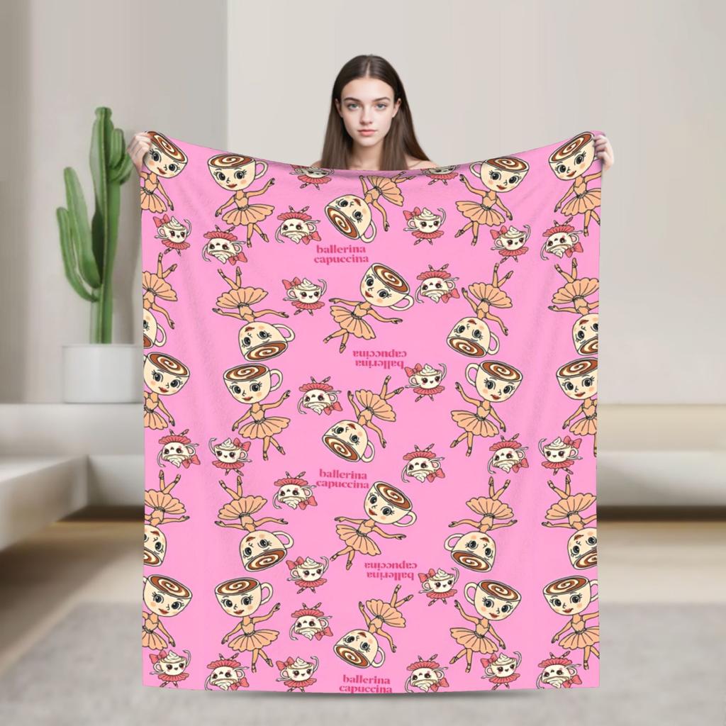 Bombardino Crocodilo Italian Brainrot Blanket Fleece Funny Meme Soft Throw Blankets for Airplane Travel Bedding Quilt