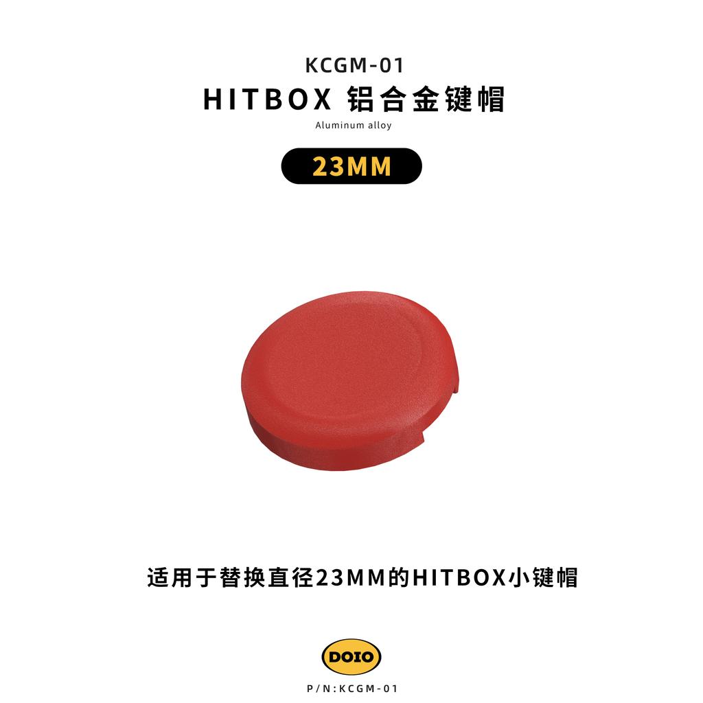 DOIO HITBOX KCGM-01 Aluminum Alloy Keycaps for Street Fighter 6 Tekken 8 King of Fighters Arcade Fightstick Metal Buttons