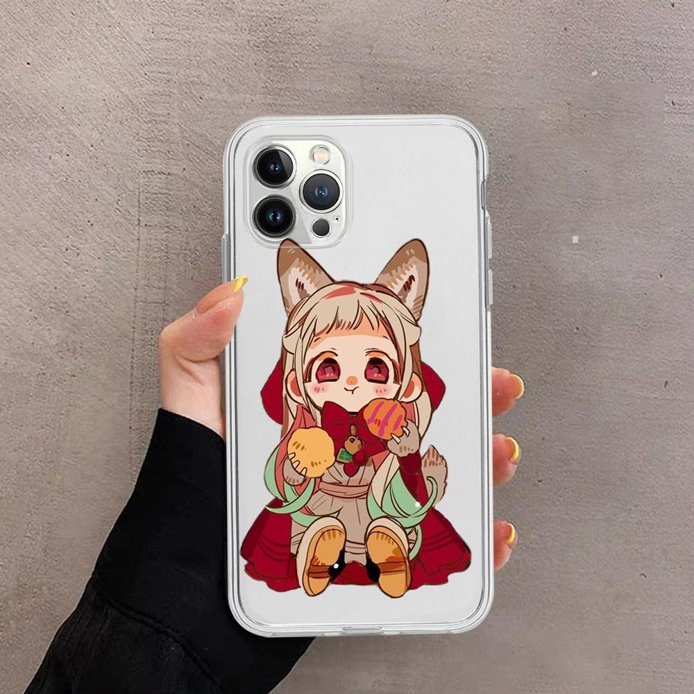 Чехол для телефона Hanako Kun Yashiro аниме Для iPhone 15 13 14 Pro Max XS XR 12 11 Pro 13 Mini 6 7 8 Plus Мягкий прозрачный задний чехол