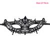 Halloween Black Queen Lace Mask No Fixed Shape Embroidery Appliques Party Costume Carnival Mask Woman Masquerade Mask