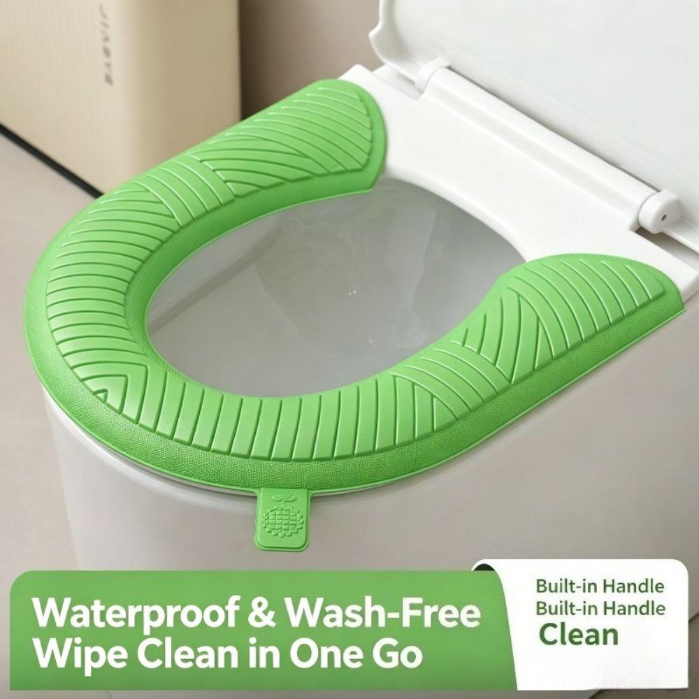 Soft Toilet Seat Cushion Thickened Toilet Seat Pad Universal Toilet Seat Cover Travel