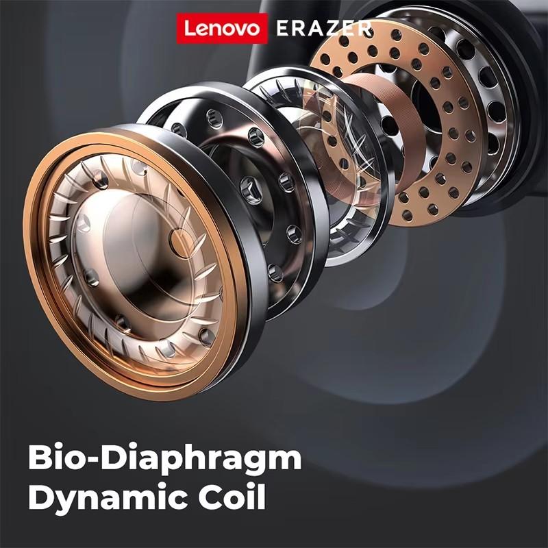 Lenovo Erazer XT60 PRO Спортивная гарнитура Беспроводные наушники Bluetooth TWS Водонепроницаемые HiFi шумоподавляющие светодиодные наушники-вкладыши
